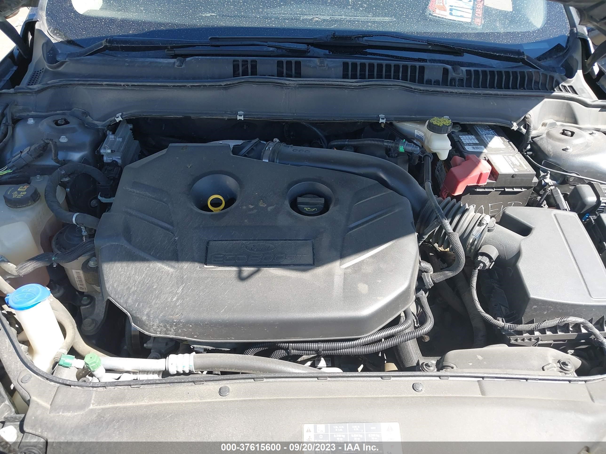 Photo 9 VIN: 3FA6P0T98HR358707 - FORD FUSION 