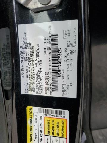 Photo 11 VIN: 3FA6P0T99GR258923 - FORD FUSION SE 