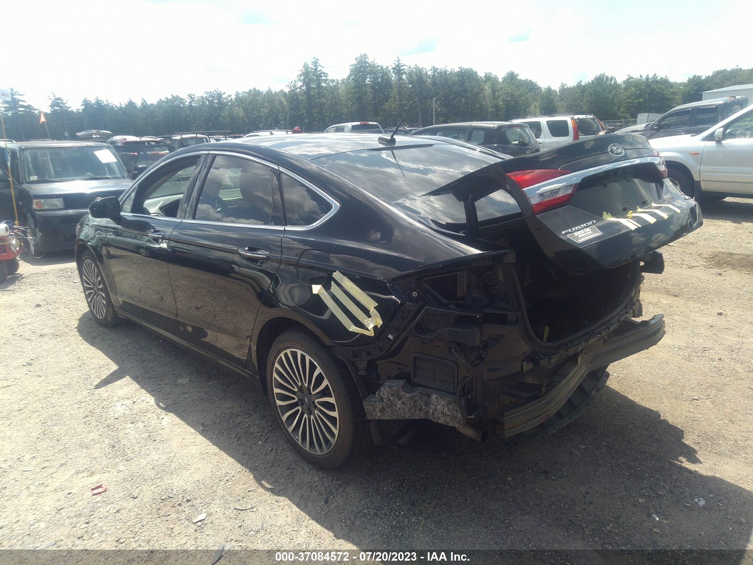 Photo 2 VIN: 3FA6P0T99HR260690 - FORD FUSION 