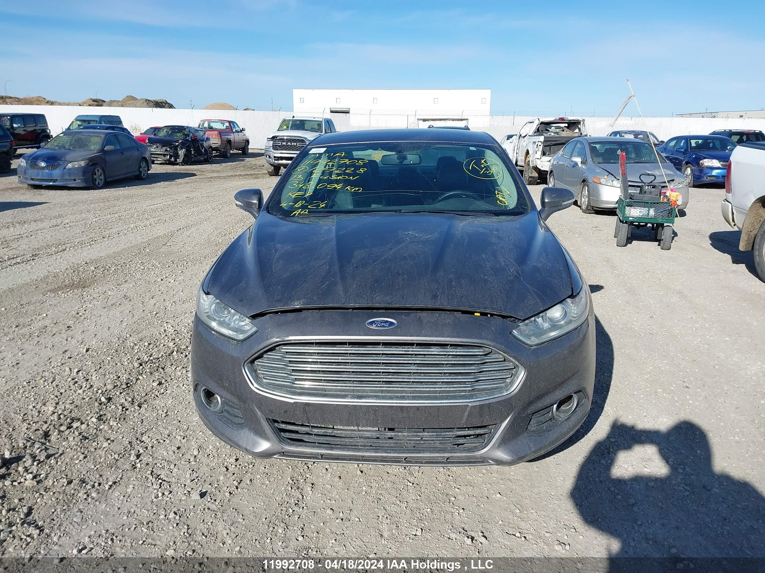 Photo 11 VIN: 3FA6P0T9XDR129228 - FORD FUSION 