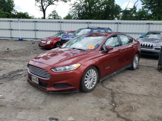 Photo 1 VIN: 3FA6P0UU3ER369077 - FORD FUSION S H 