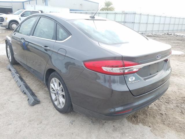 Photo 2 VIN: 3FA6P0UU3HR250207 - FORD FUSION S H 