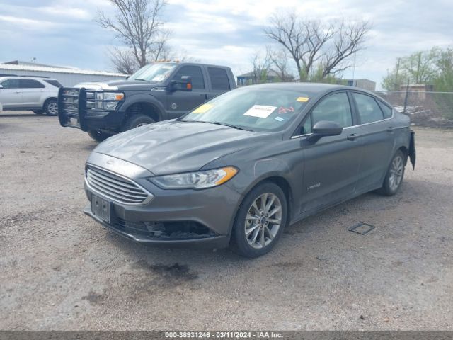 Photo 1 VIN: 3FA6P0UU3HR252569 - FORD FUSION HYBRID 