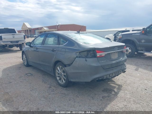 Photo 2 VIN: 3FA6P0UU3HR252569 - FORD FUSION HYBRID 