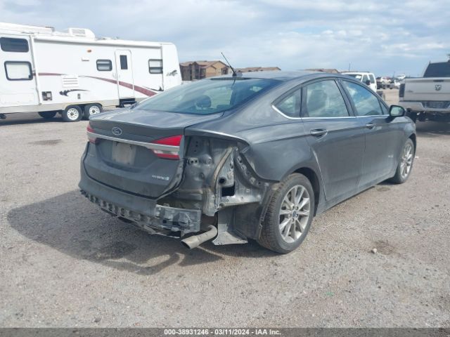 Photo 3 VIN: 3FA6P0UU3HR252569 - FORD FUSION HYBRID 