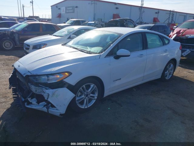 Photo 1 VIN: 3FA6P0UU4JR122385 - FORD FUSION HYBRID 