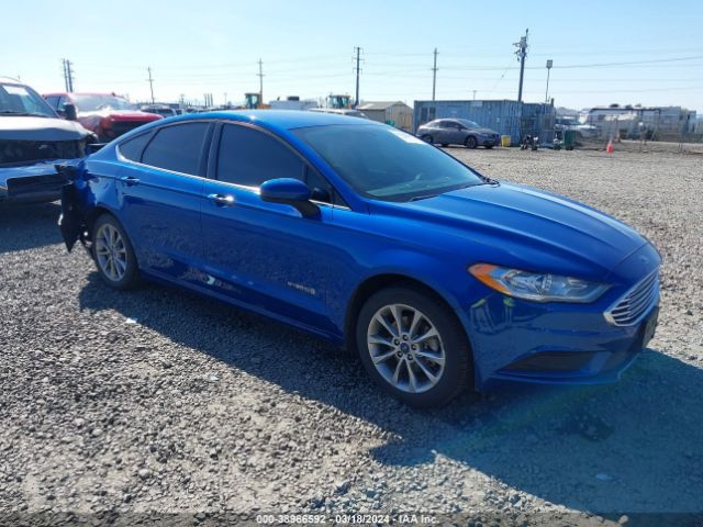 Photo 0 VIN: 3FA6P0UU5HR142333 - FORD FUSION HYBRID 