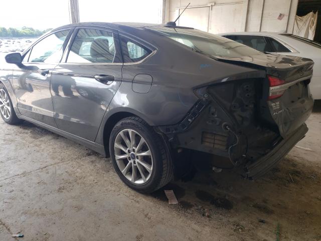 Photo 2 VIN: 3FA6P0UU5HR235434 - FORD FUSION S H 