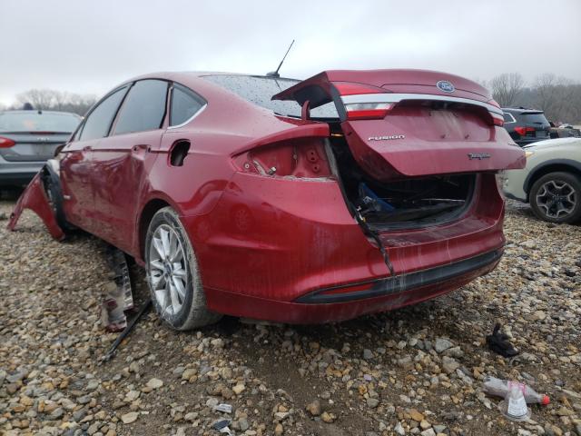 Photo 2 VIN: 3FA6P0UU5HR264254 - FORD FUSION S H 