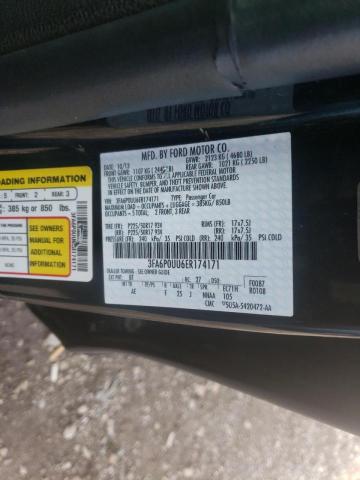 Photo 11 VIN: 3FA6P0UU6ER174171 - FORD FUSION S H 