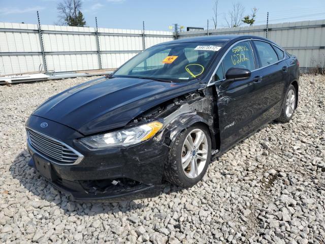 Photo 1 VIN: 3FA6P0UU6JR157798 - FORD FUSION S H 