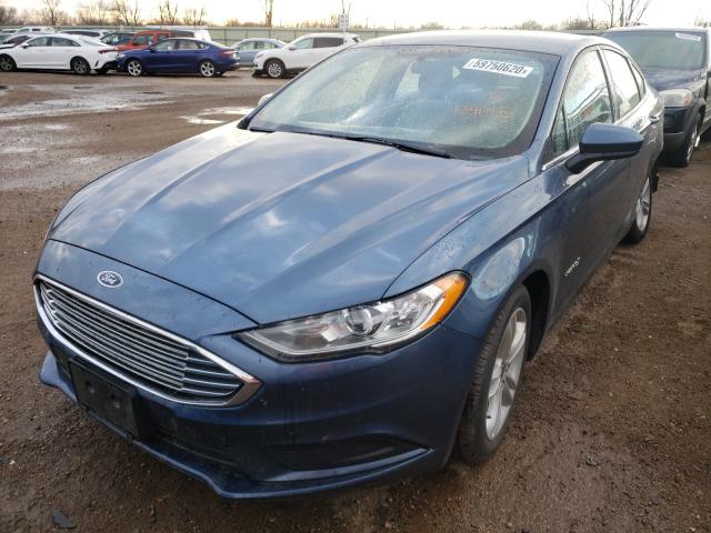 Photo 1 VIN: 3FA6P0UU7JR134045 - FORD FUSION S H 