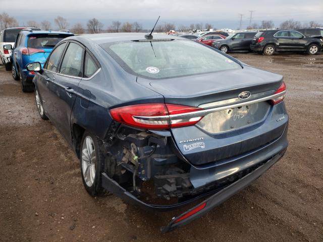 Photo 2 VIN: 3FA6P0UU7JR134045 - FORD FUSION S H 