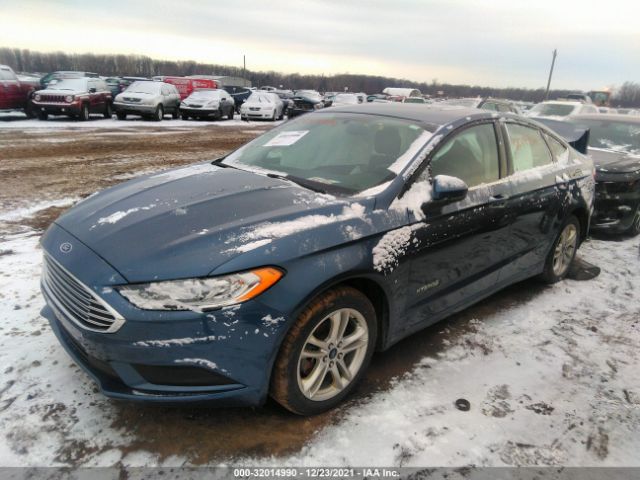 Photo 1 VIN: 3FA6P0UU8JR171167 - FORD FUSION HYBRID 