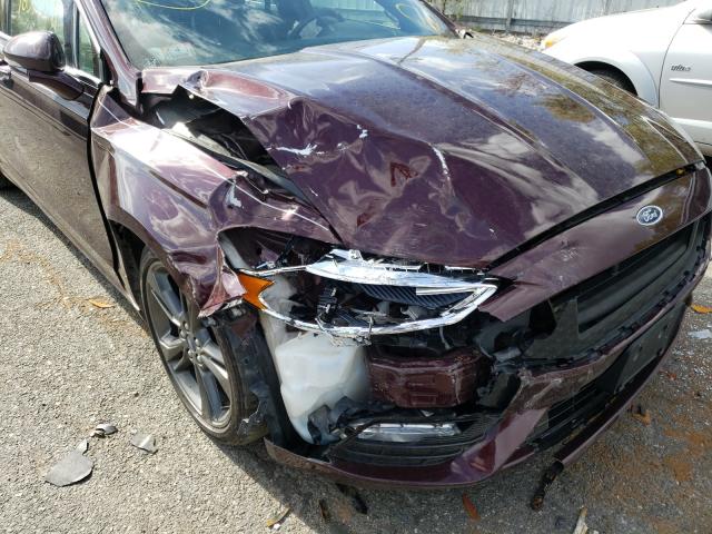 Photo 8 VIN: 3FA6P0VP0HR352699 - FORD FUSION 