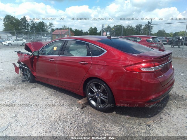 Photo 2 VIN: 3FA6P0VP1HR205100 - FORD FUSION 