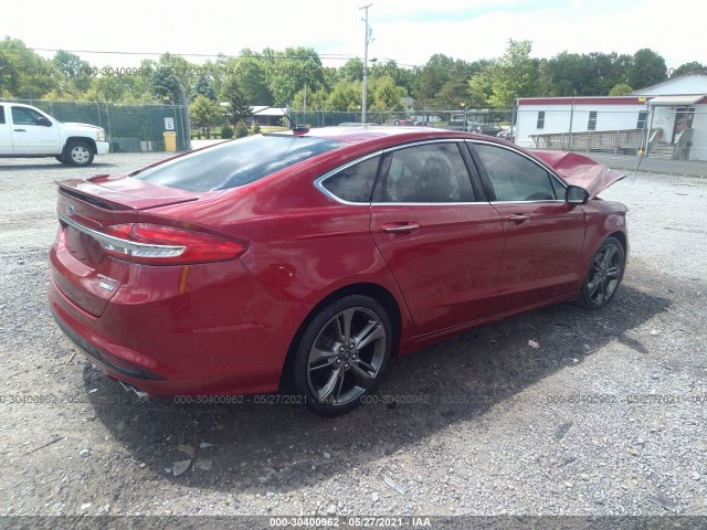 Photo 3 VIN: 3FA6P0VP1HR205100 - FORD FUSION 