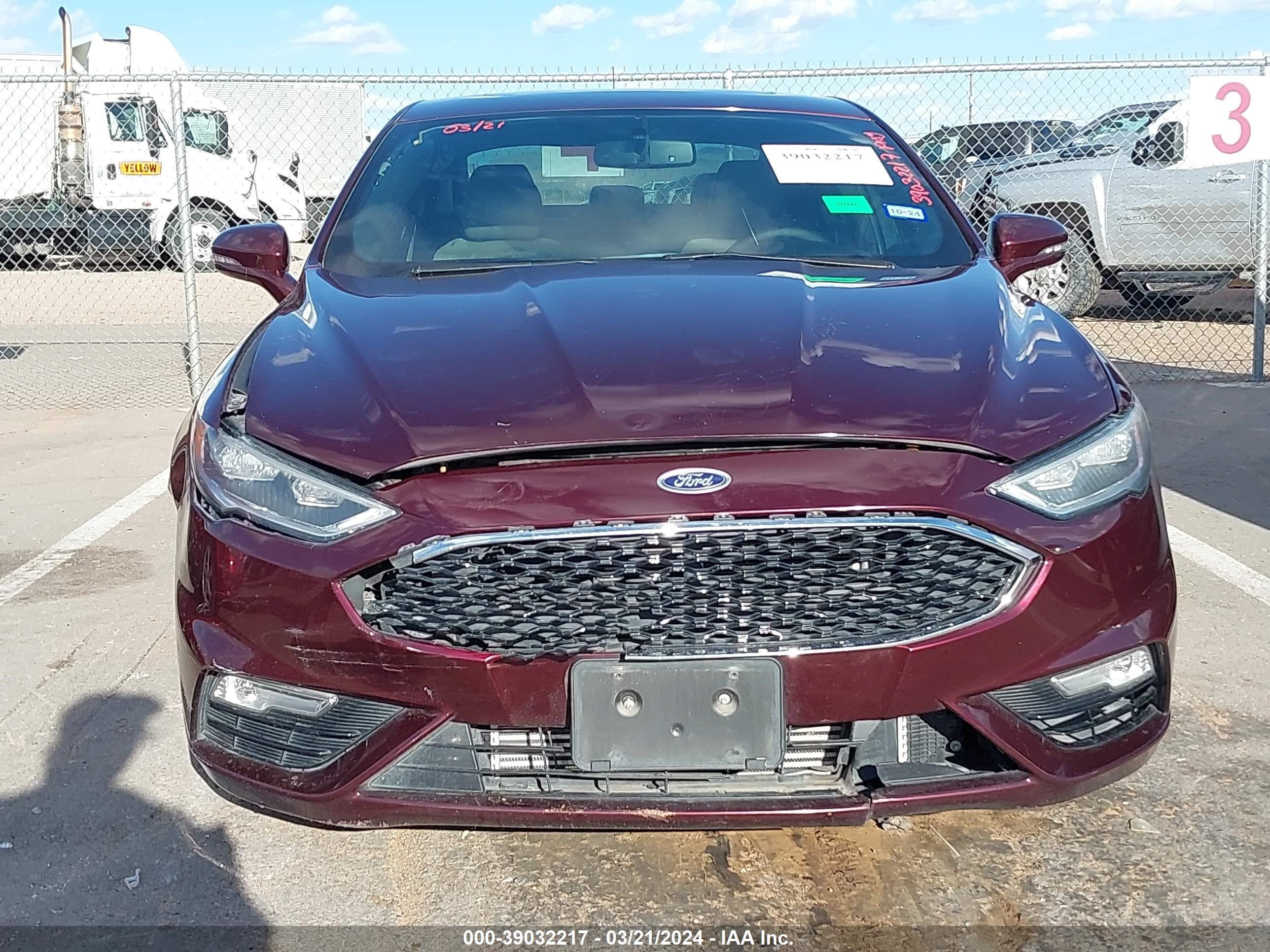 Photo 11 VIN: 3FA6P0VP4HR231741 - FORD FUSION 