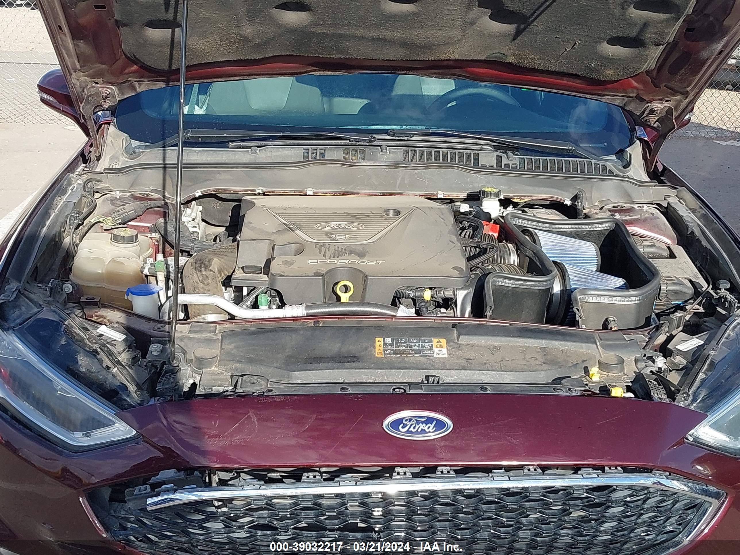 Photo 9 VIN: 3FA6P0VP4HR231741 - FORD FUSION 