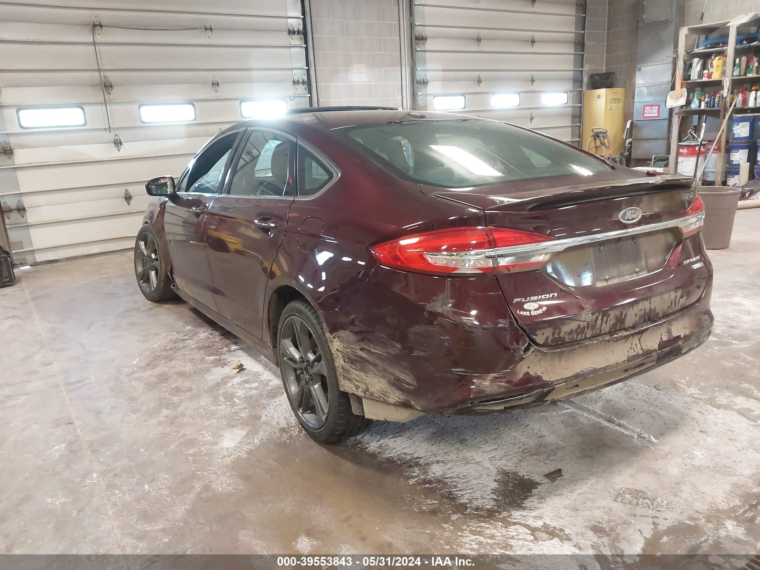 Photo 2 VIN: 3FA6P0VP6HR228033 - FORD FUSION 