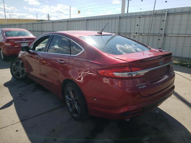 Photo 2 VIN: 3FA6P0VP7HR241907 - FORD FUSION SPO 