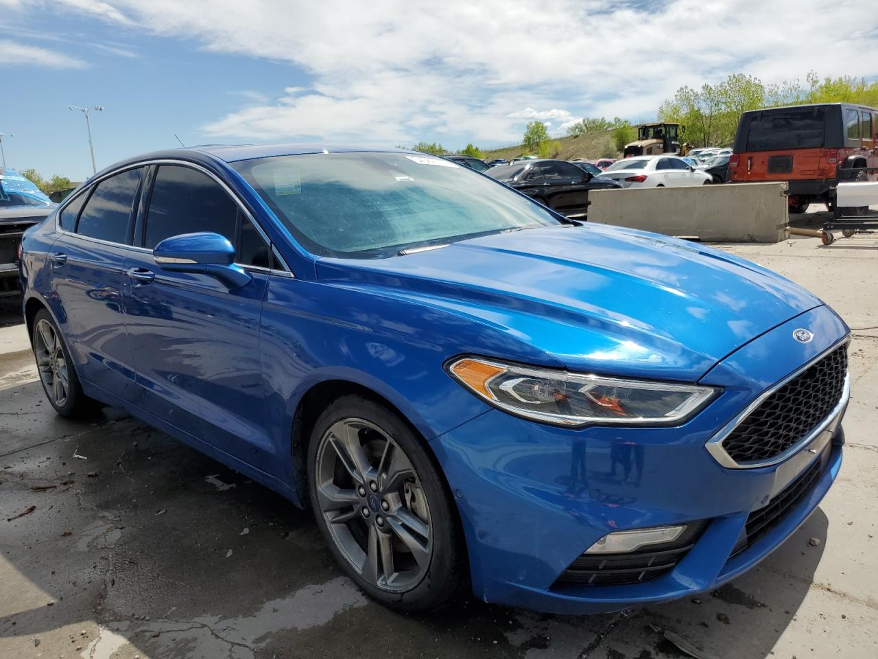 Photo 3 VIN: 3FA6P0VP9HR180351 - FORD FUSION 