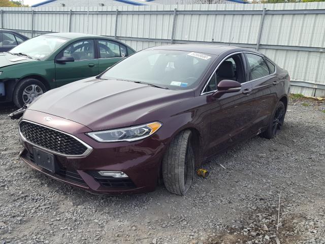 Photo 1 VIN: 3FA6P0VPXHR211459 - FORD FUSION SPO 