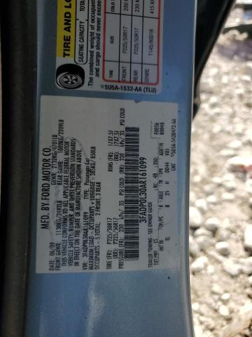 Photo 11 VIN: 3FADP0L30AR161099 - FORD FUSION HYB 