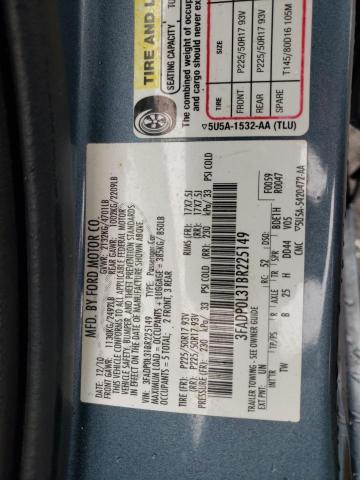 Photo 11 VIN: 3FADP0L31BR225149 - FORD FUSION HYB 