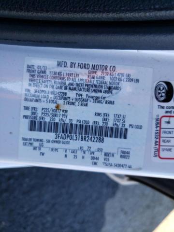 Photo 9 VIN: 3FADP0L31BR242288 - FORD FUSION HYB 