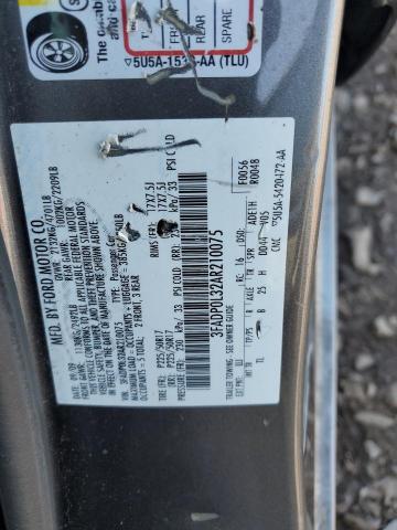 Photo 12 VIN: 3FADP0L32AR210075 - FORD FUSION HYB 