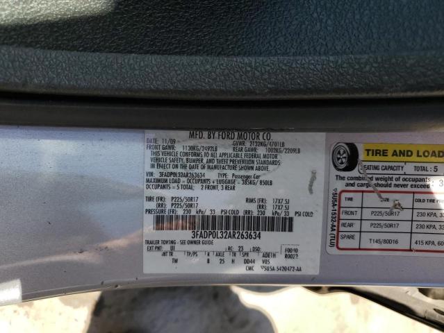 Photo 11 VIN: 3FADP0L32AR263634 - FORD FUSION HYB 