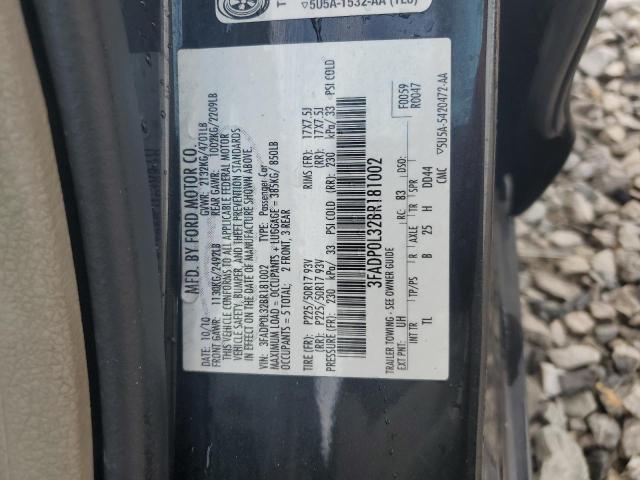 Photo 11 VIN: 3FADP0L32BR181002 - FORD FUSION HYB 