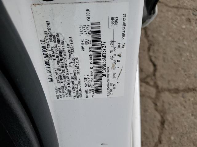 Photo 11 VIN: 3FADP0L33AR287277 - FORD FUSION HYB 