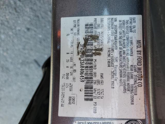 Photo 11 VIN: 3FADP0L33AR406459 - FORD FUSION HYB 