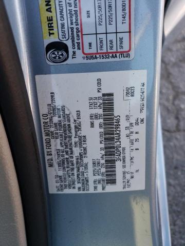 Photo 11 VIN: 3FADP0L34AR298465 - FORD FUSION HYB 