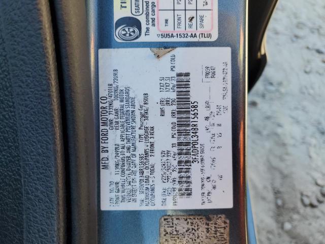 Photo 11 VIN: 3FADP0L34BR156585 - FORD FUSION 