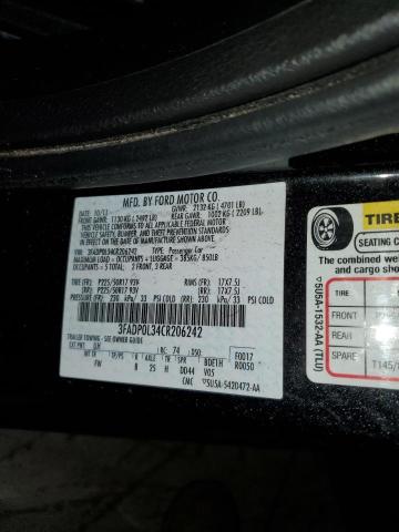 Photo 12 VIN: 3FADP0L34CR206242 - FORD FUSION HYB 