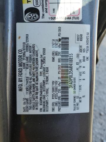 Photo 11 VIN: 3FADP0L35AR418855 - FORD FUSION HYB 