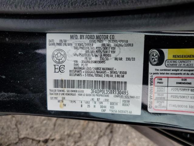 Photo 11 VIN: 3FADP0L35BR130495 - FORD FUSION HYB 