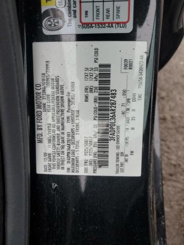 Photo 11 VIN: 3FADP0L36AR287483 - FORD FUSION HYB 