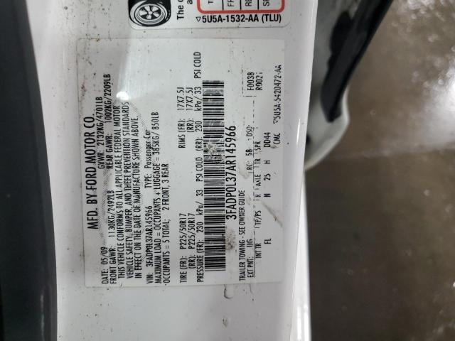 Photo 11 VIN: 3FADP0L37AR145966 - FORD FUSION 