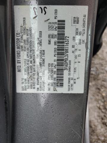 Photo 11 VIN: 3FADP0L37BR116372 - FORD FUSION HYB 