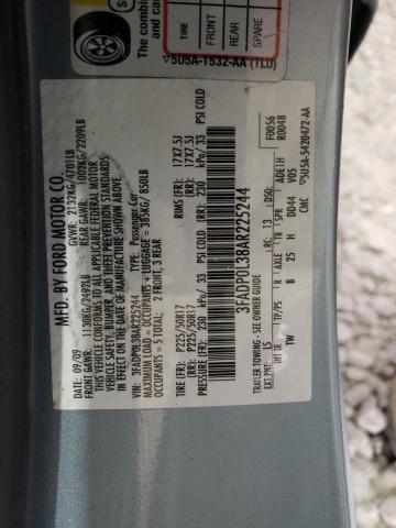 Photo 11 VIN: 3FADP0L38AR225244 - FORD FUSION HYB 