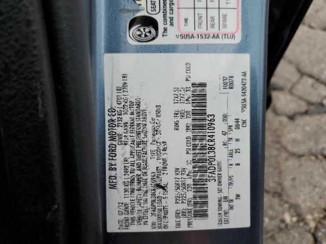 Photo 11 VIN: 3FADP0L38CR410963 - FORD FUSION HYB 