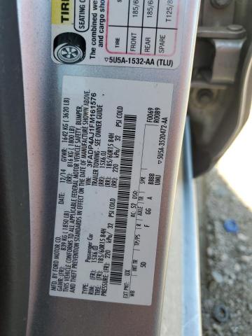 Photo 11 VIN: 3FADP4AJ1FM161576 - FORD FIESTA S 