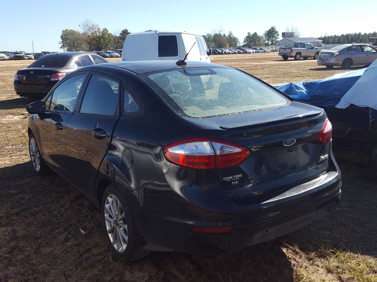 Photo 2 VIN: 3FADP4BJ0EM202289 - FORD FIESTA SE 