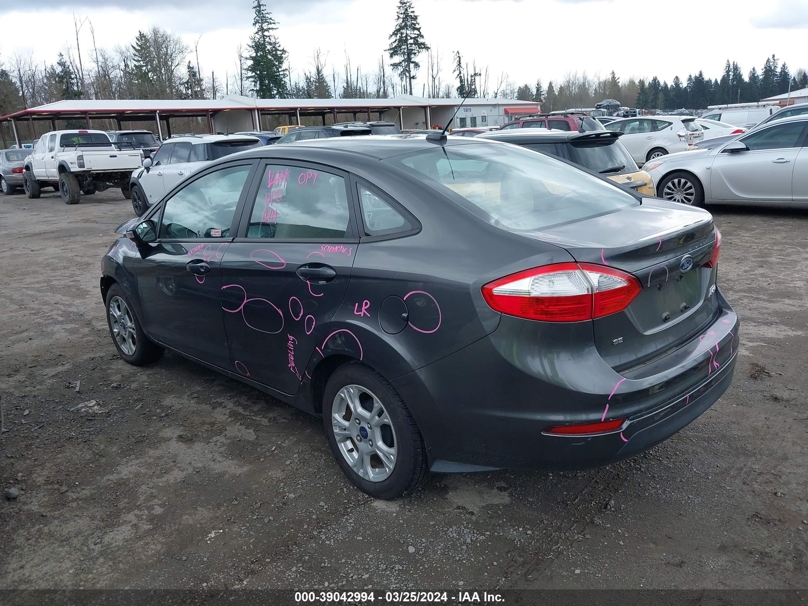 Photo 2 VIN: 3FADP4BJ1FM115230 - FORD FIESTA 