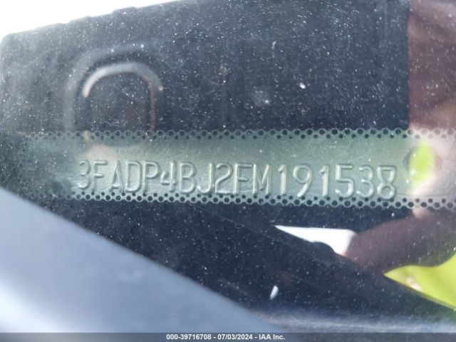 Photo 8 VIN: 3FADP4BJ2FM191538 - FORD FIESTA 