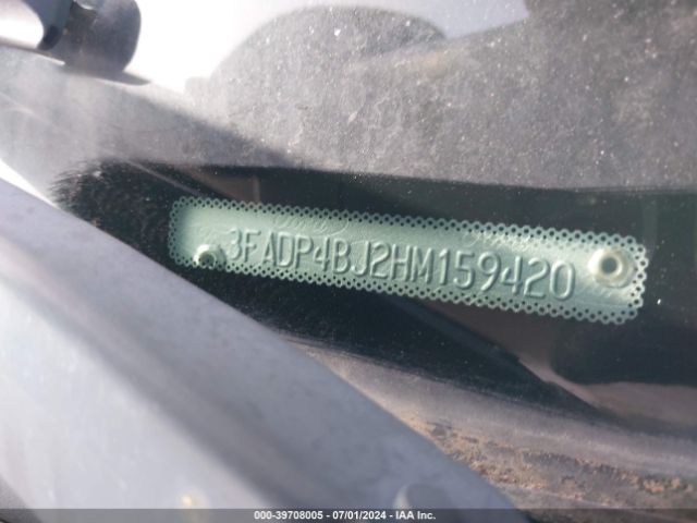 Photo 8 VIN: 3FADP4BJ2HM159420 - FORD FIESTA 